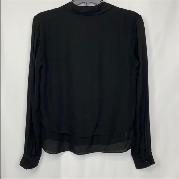 Theory Rosita Layered Silk Blouse - Picture 2 of 5